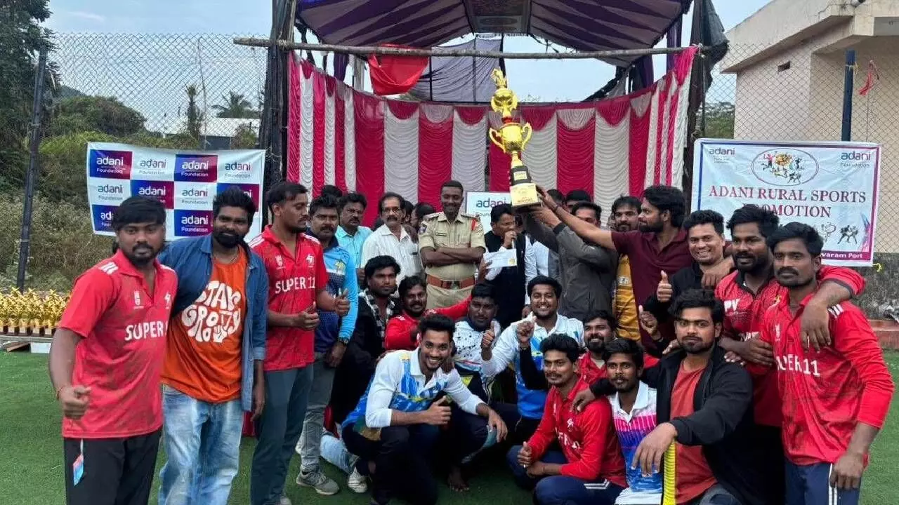 Gangavaram Port holds rural sports meet Gangavaram Port holds rural sports meet