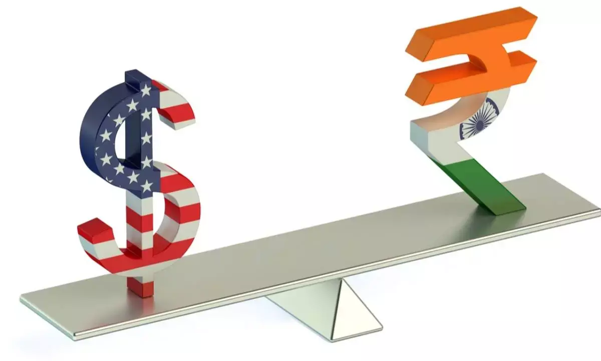 Rupee advances 42ps to 91.51/$