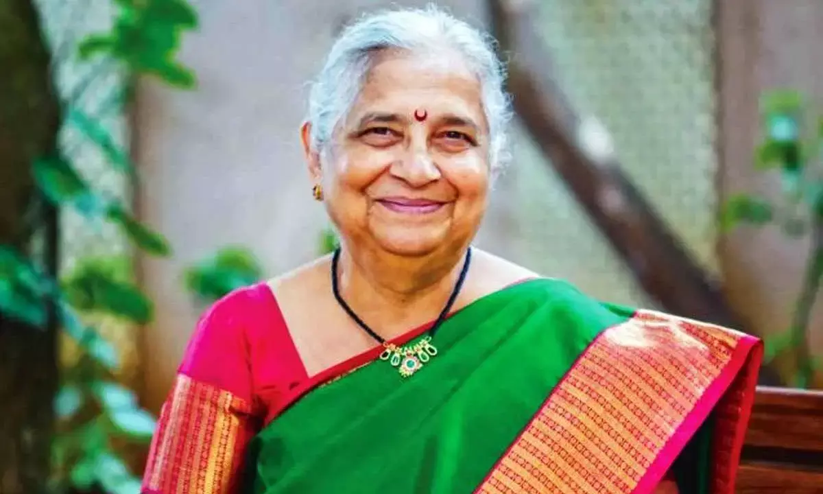 Sudha Murty warns against deepfake investment scams