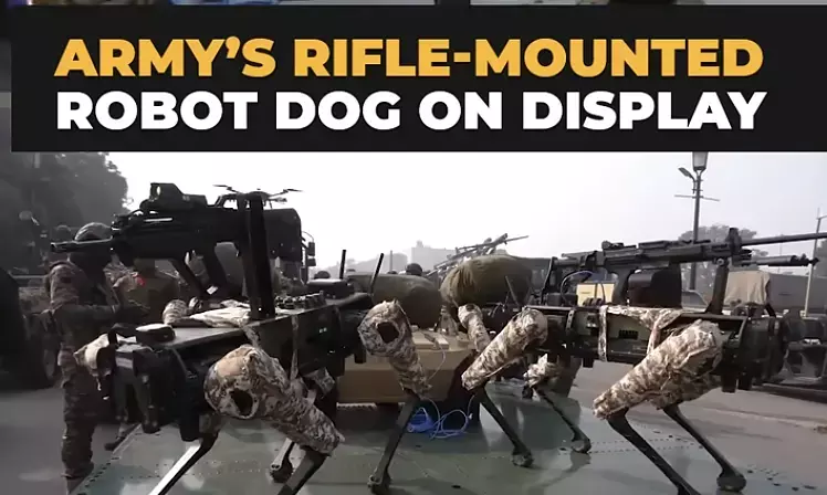 Combat robots debut at Army’s Republic Day rehearsal on Kartavya Path: WATCH VIDEO