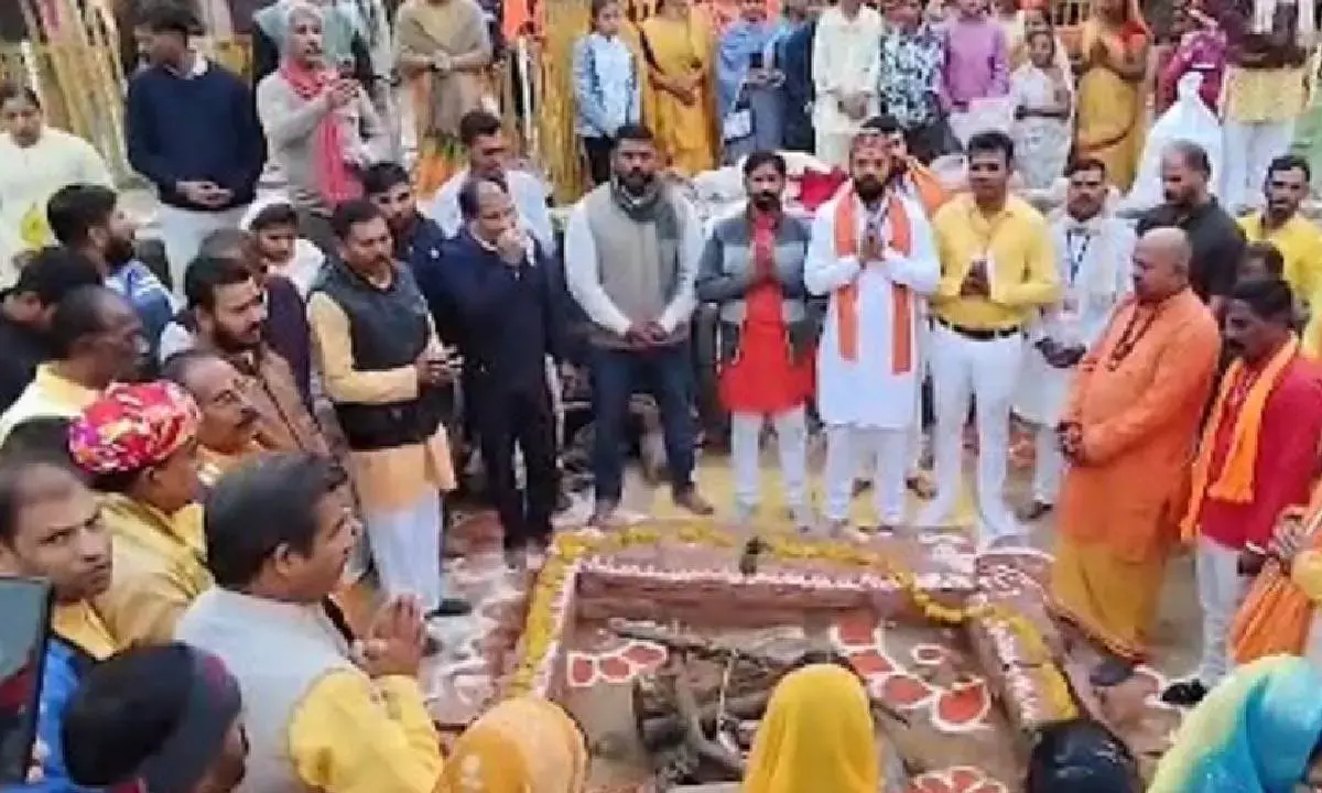 Basant Panchami celebrations peaceful at Bhojshala amid tight security