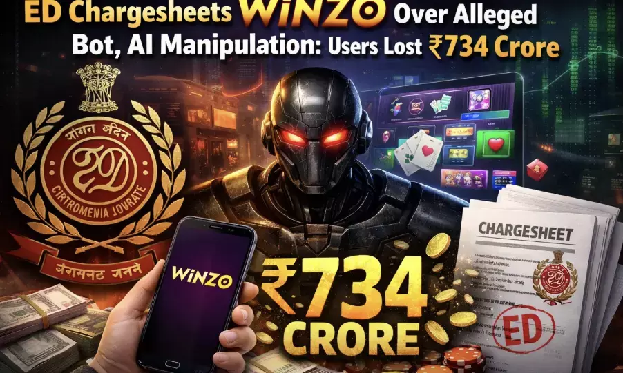 ED chargesheets WinZO over alleged bot, AI manipulation: Users lost ₹734 crore