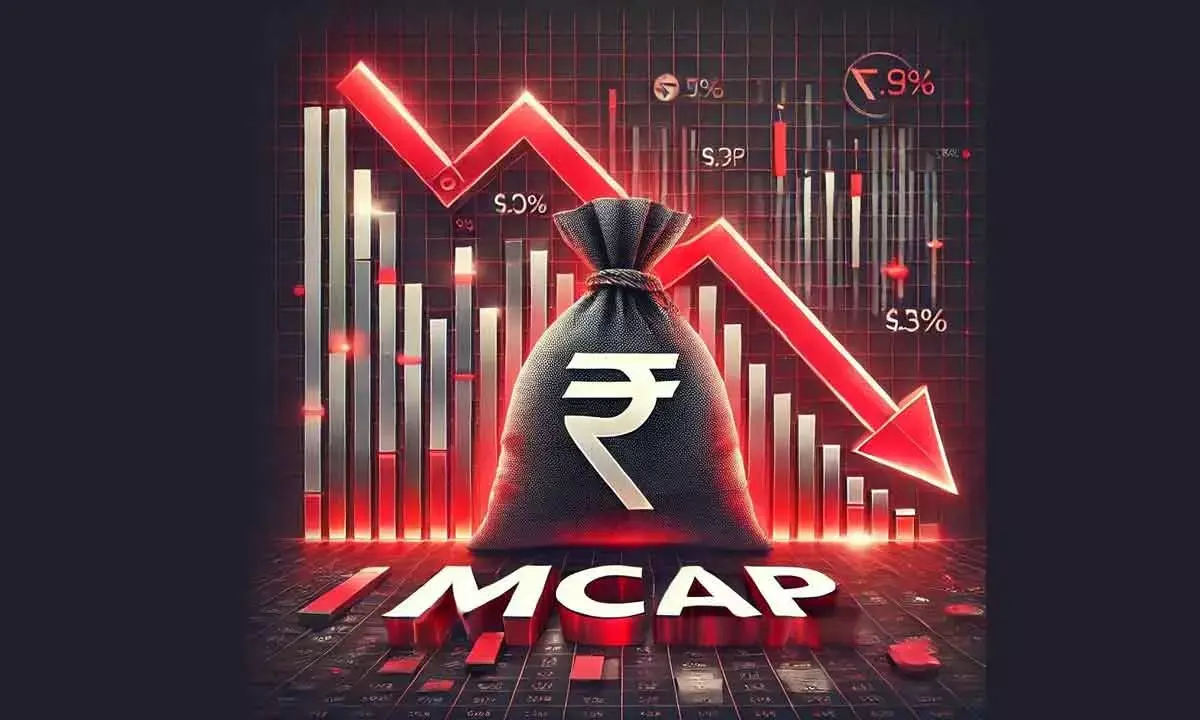 Mcap of top-9 firms plunge by Rs 2.51L cr