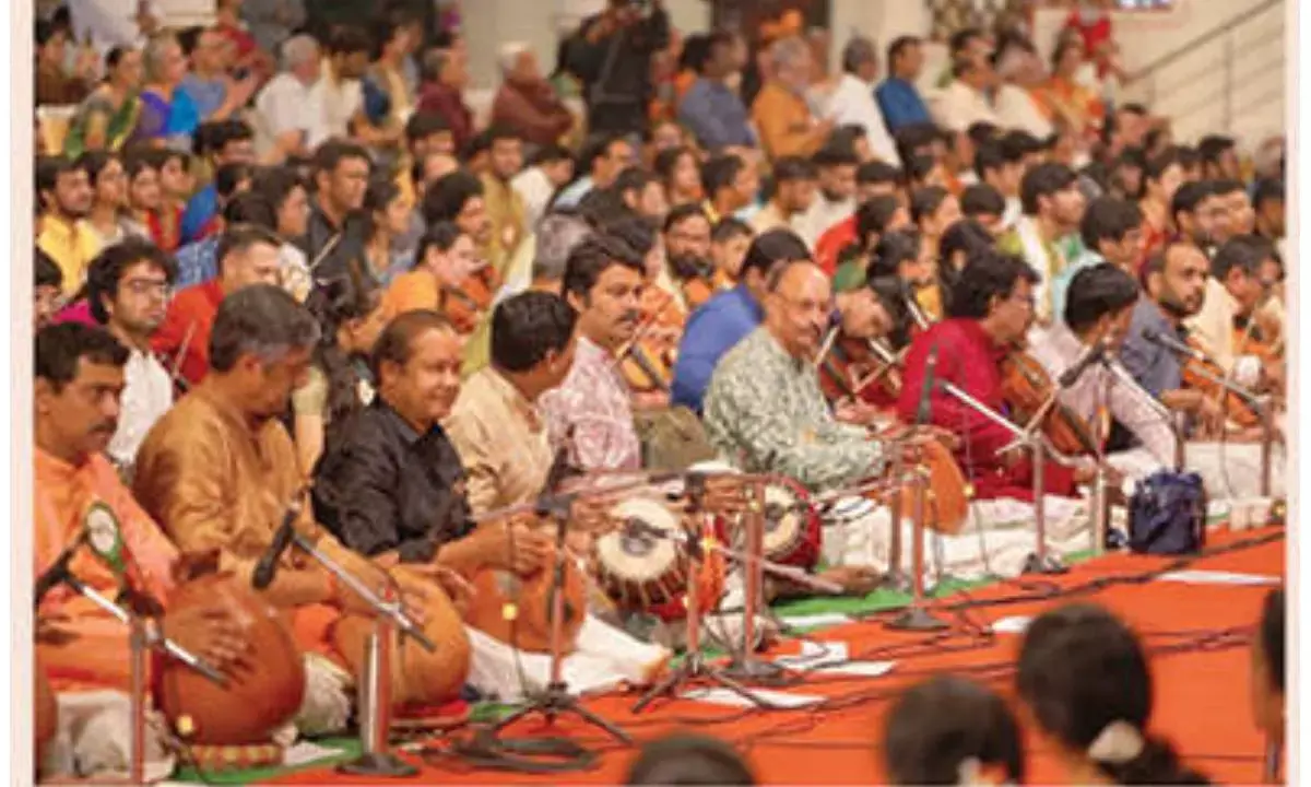Tyagaraja Aaradhana music fest held