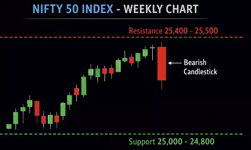 Trade Setup 27 January: Nifty’s weekly chart forms a sizable bearish candlestick