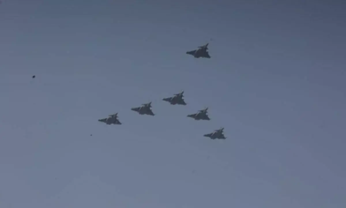 Republic Day fly-past marked by power-packed aerial display