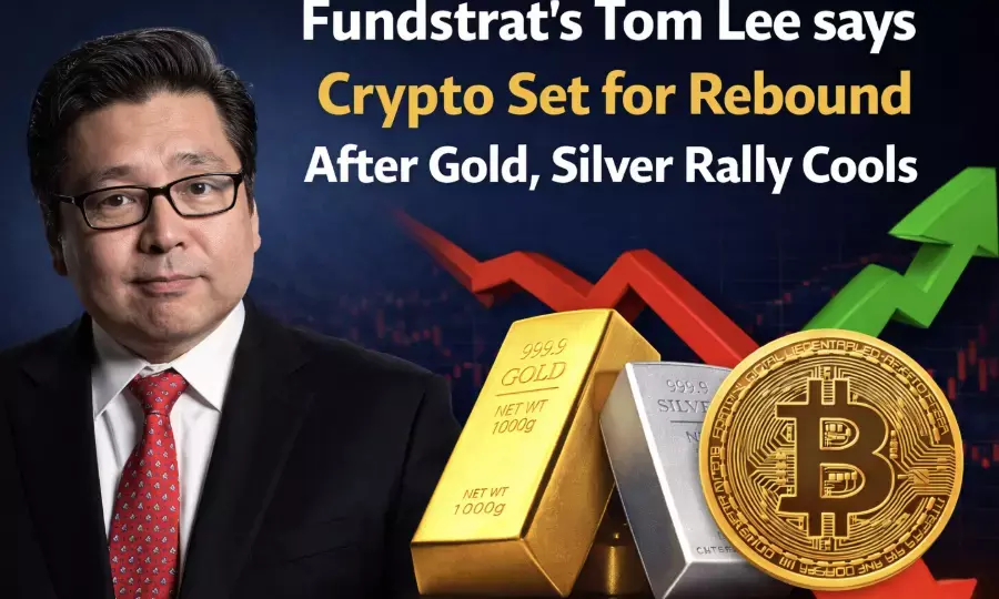 Fundstrat’s Tom Lee says crypto set for rebound after gold, silver rally cools