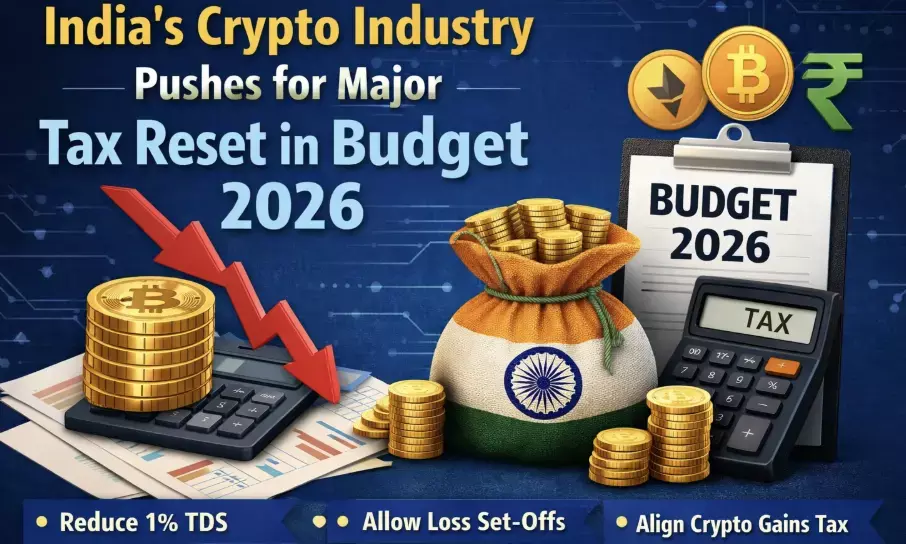 India’s crypto industry pushes for major tax reset in Budget 2026