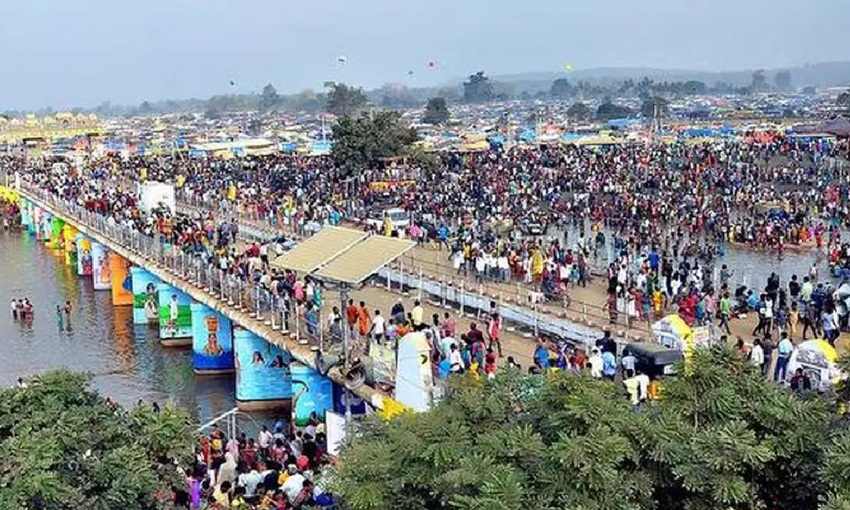 Permanent stands, massive devpt for record crowds at Medaram