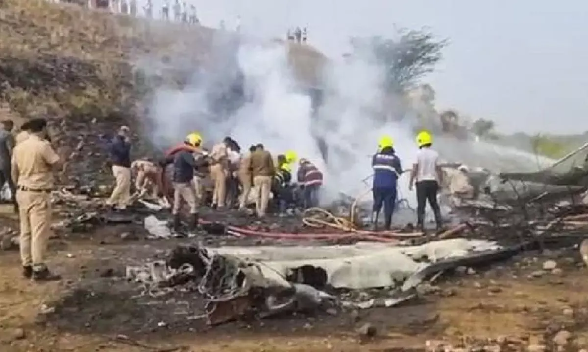 AAIB takes over probe in Baramati plane crash