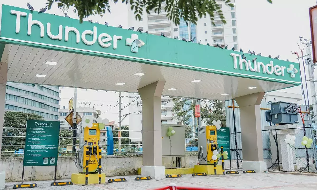 ThunderPlus commissions EV charging station