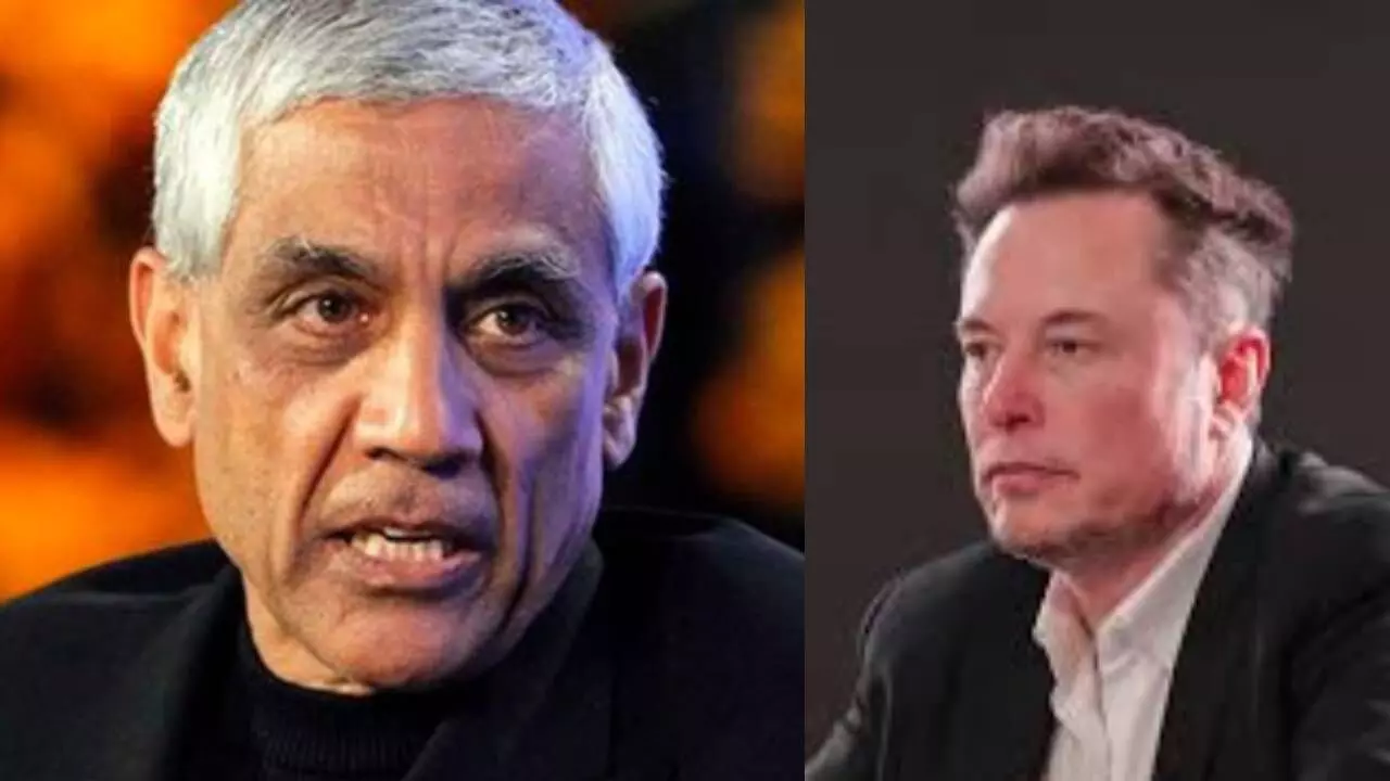 White noise on X: Musk, Khosla trade barbs over race & tech talent