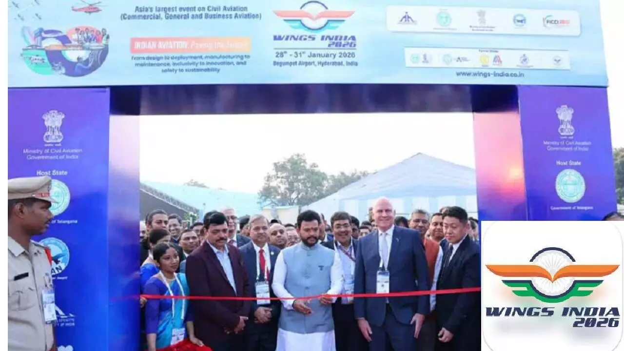 Wings India 2026 showcases India’s aviation mfg strength