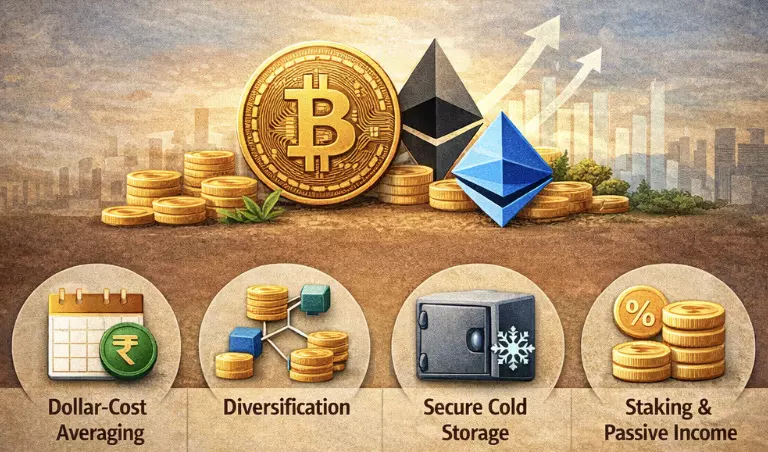 How to build a long-term crypto portfolio in India: Smart strategies explained How to build a long-term crypto portfolio in India: Smart strategies explained