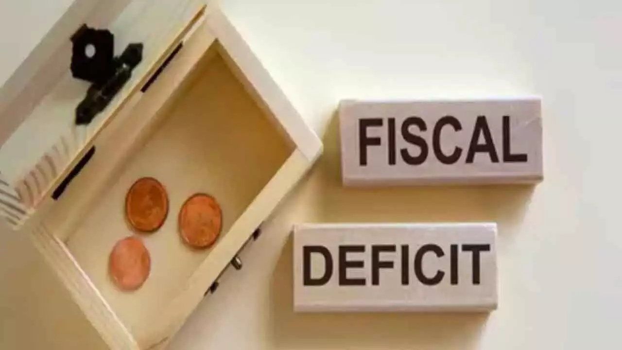 Centre keeps fiscal deficit in check at 54.5% of target Centre keeps fiscal deficit in check at 54.5% of target