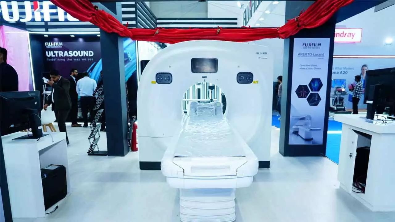 Fujifilm launches latest CT scan system Fujifilm launches latest CT scan system