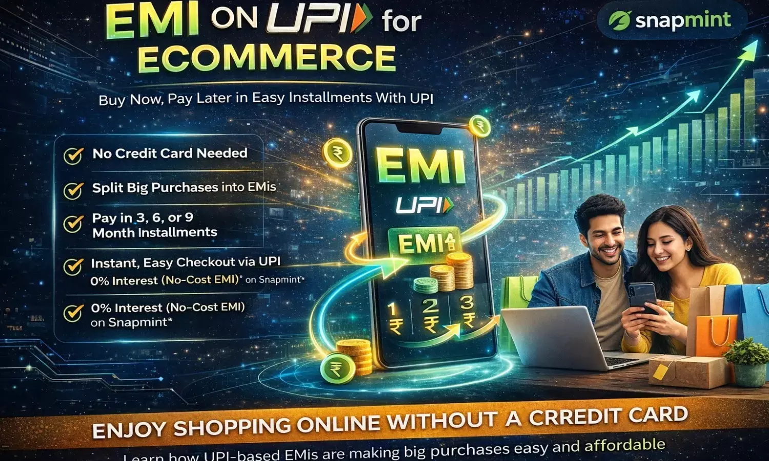 How EMI on UPI for Ecommerce is Making Big Purchases Easier