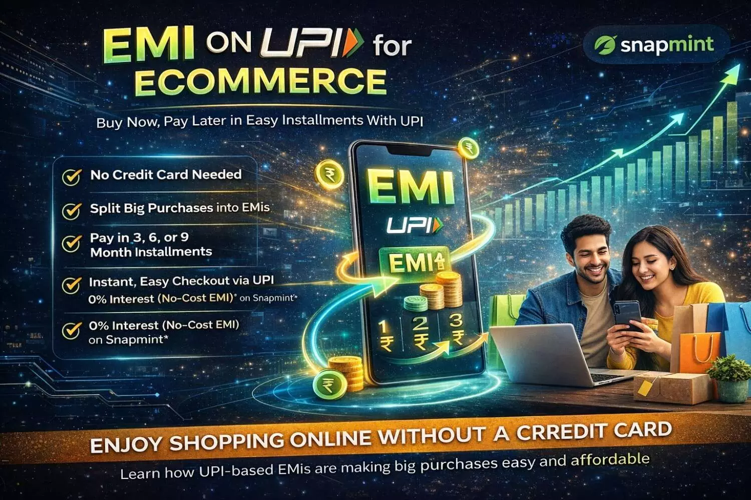How EMI on UPI for Ecommerce is Making Big Purchases Easier
