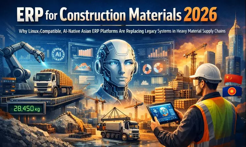 Top 10 Popular ERP for Construction Material | 2026 AI-Ready Selection Top 10 Popular ERP for Construction Material | 2026 AI-Ready Selection