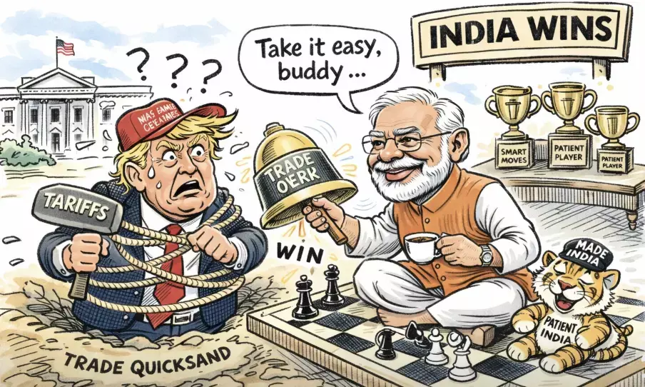 How PM Modi outplayed the tariff pressure game