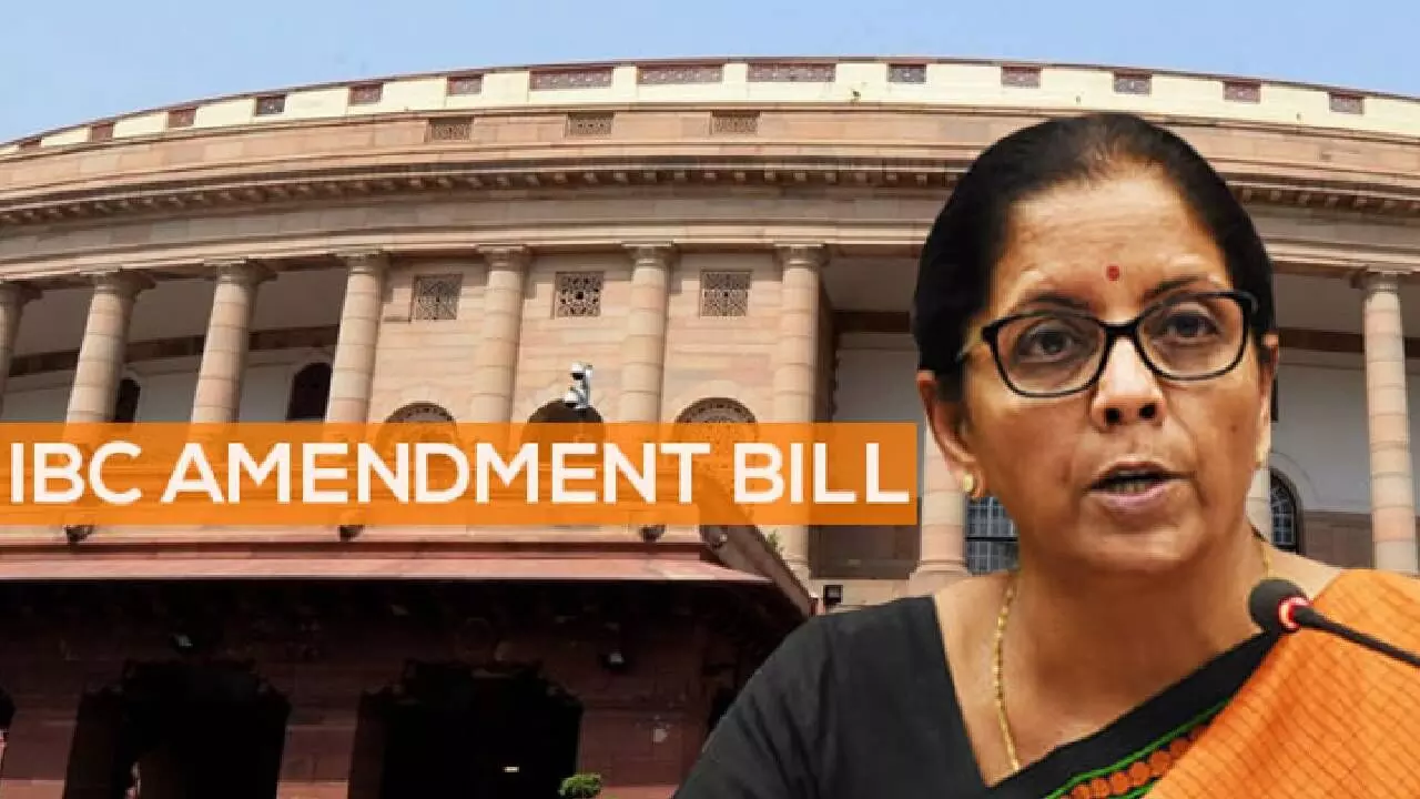 Will introduce IBC Amendment Bill in second half of Budget session: FM