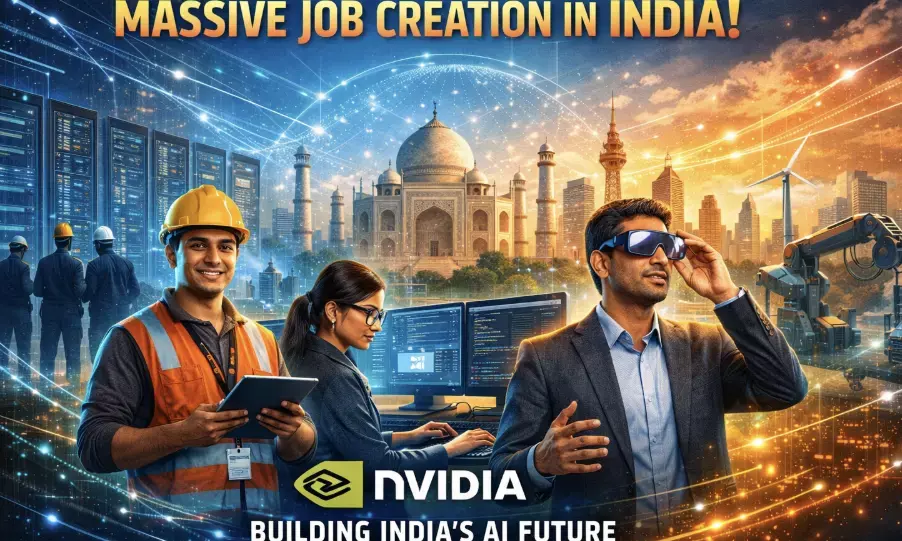 AI infrastructure to create massive job creation in India: Nvidia
