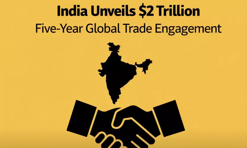 India unveils $2 trillion five-year global trade engagement