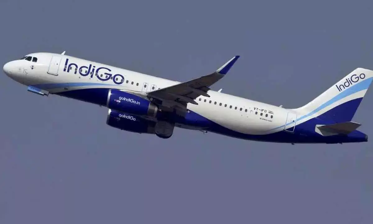 IndiGo shares end nearly 1% lower