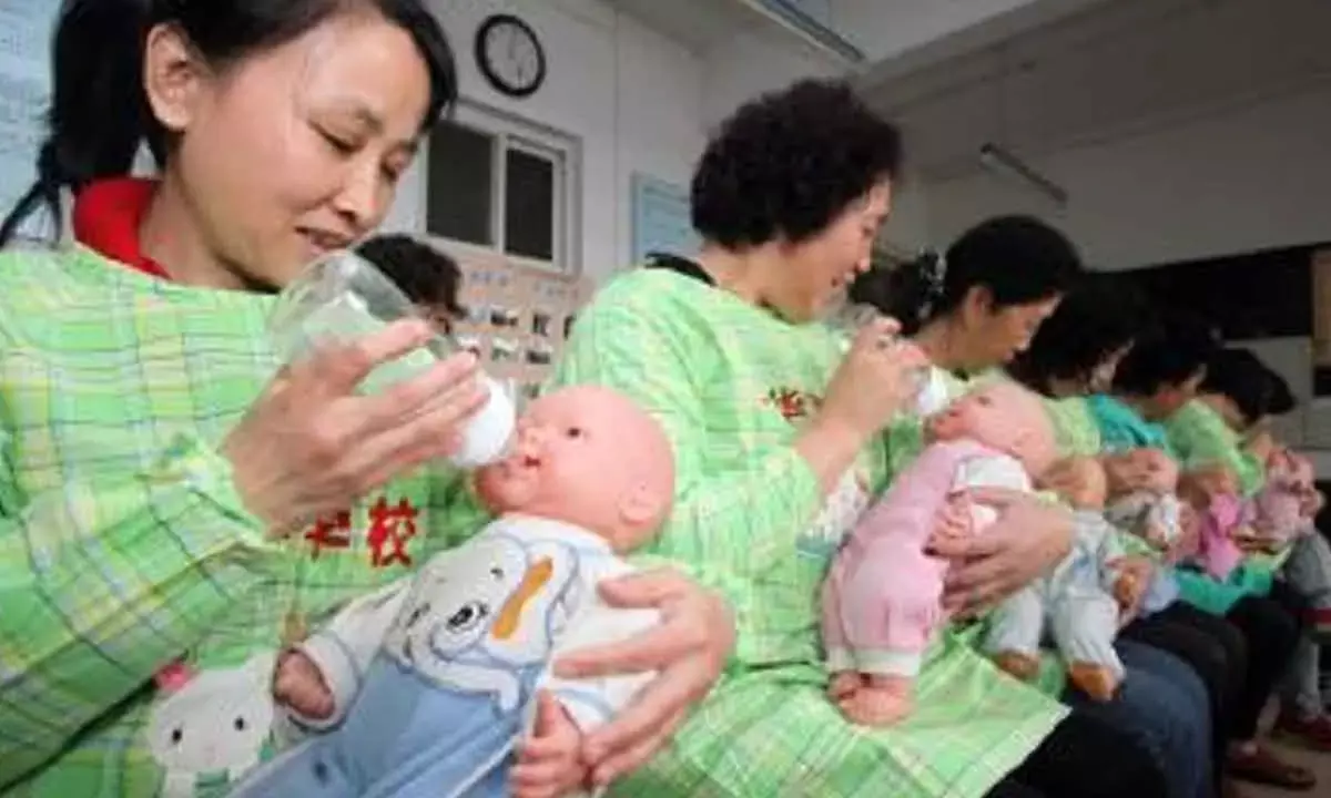 China now pushing women toward more childbirth: Report