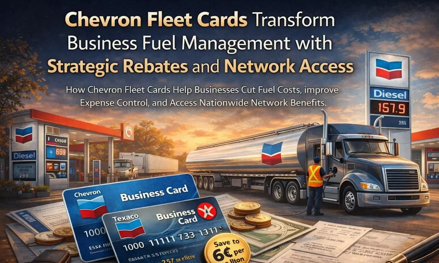 Save More on the Road with Chevron Fuel Cards from Chevron