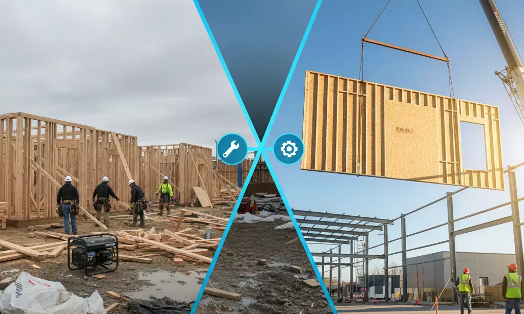 Increase Efficiency with RedBuilt Prefabricated Wall Panels