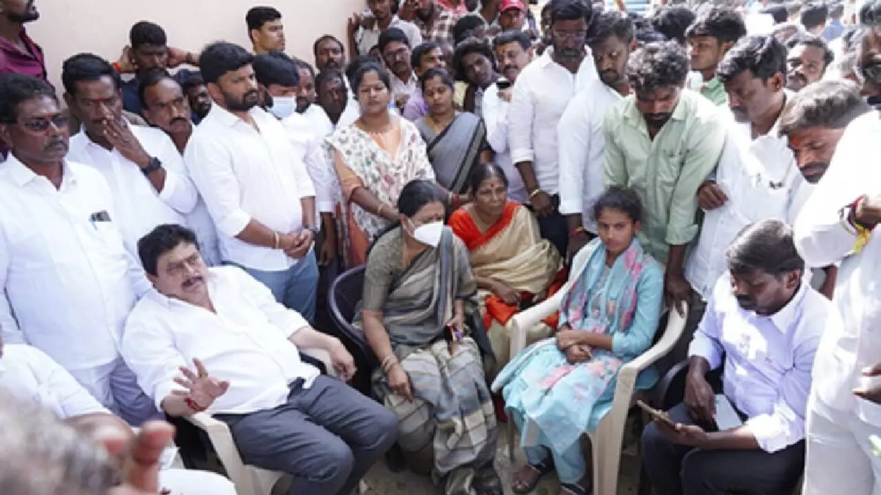 BJP attempts to storm DGP office over candidates suicide