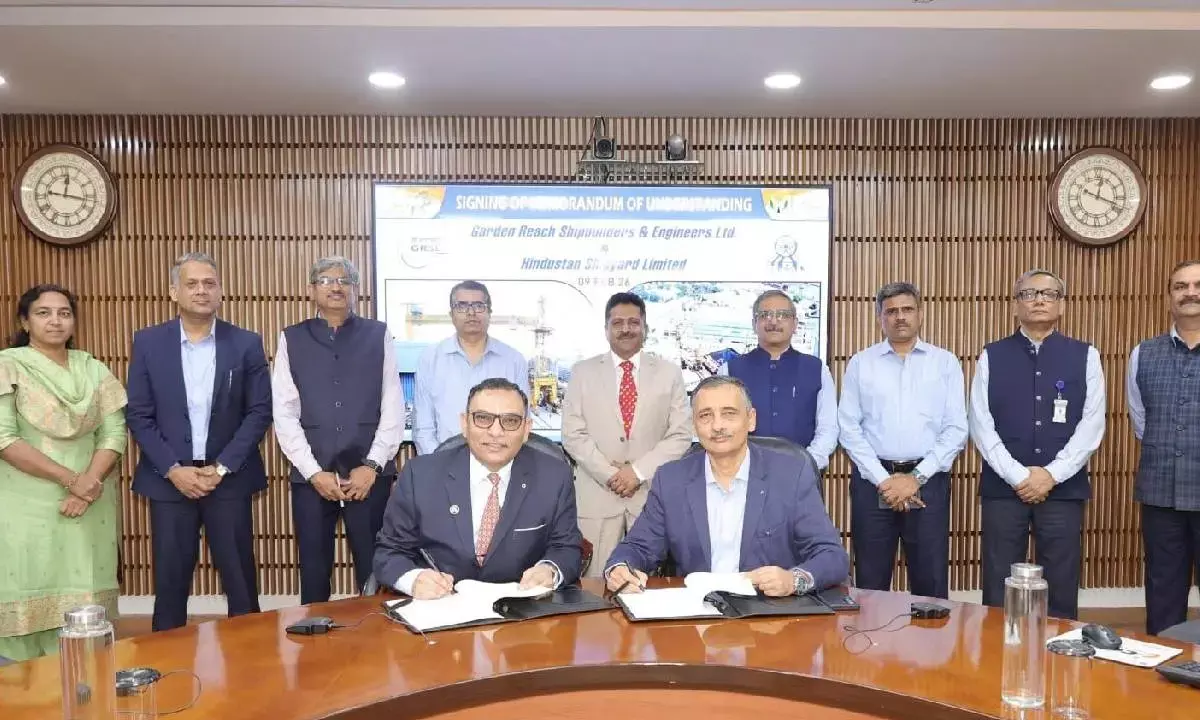HSL, GRSE enter into strategic collaboration