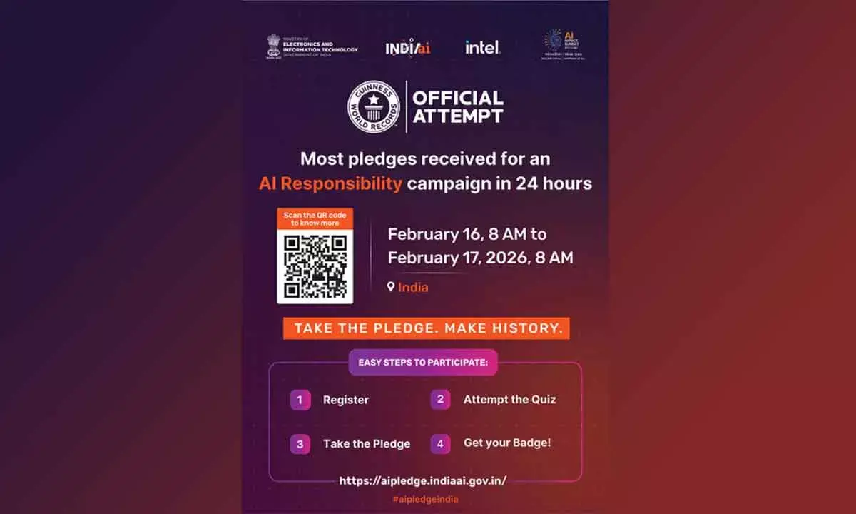 AI Responsibility Pledge campaign on Feb 16 to aim for Guinness World title