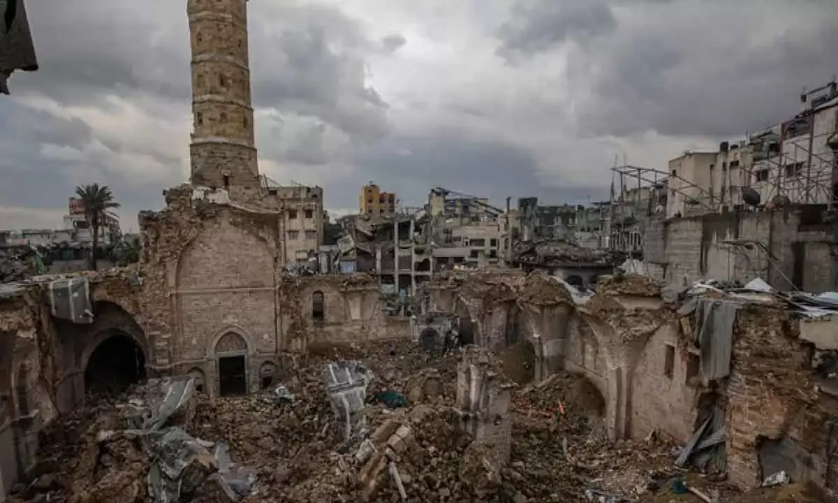 Palestinians look to salvage Gazas history from ruins of Israels military offensive