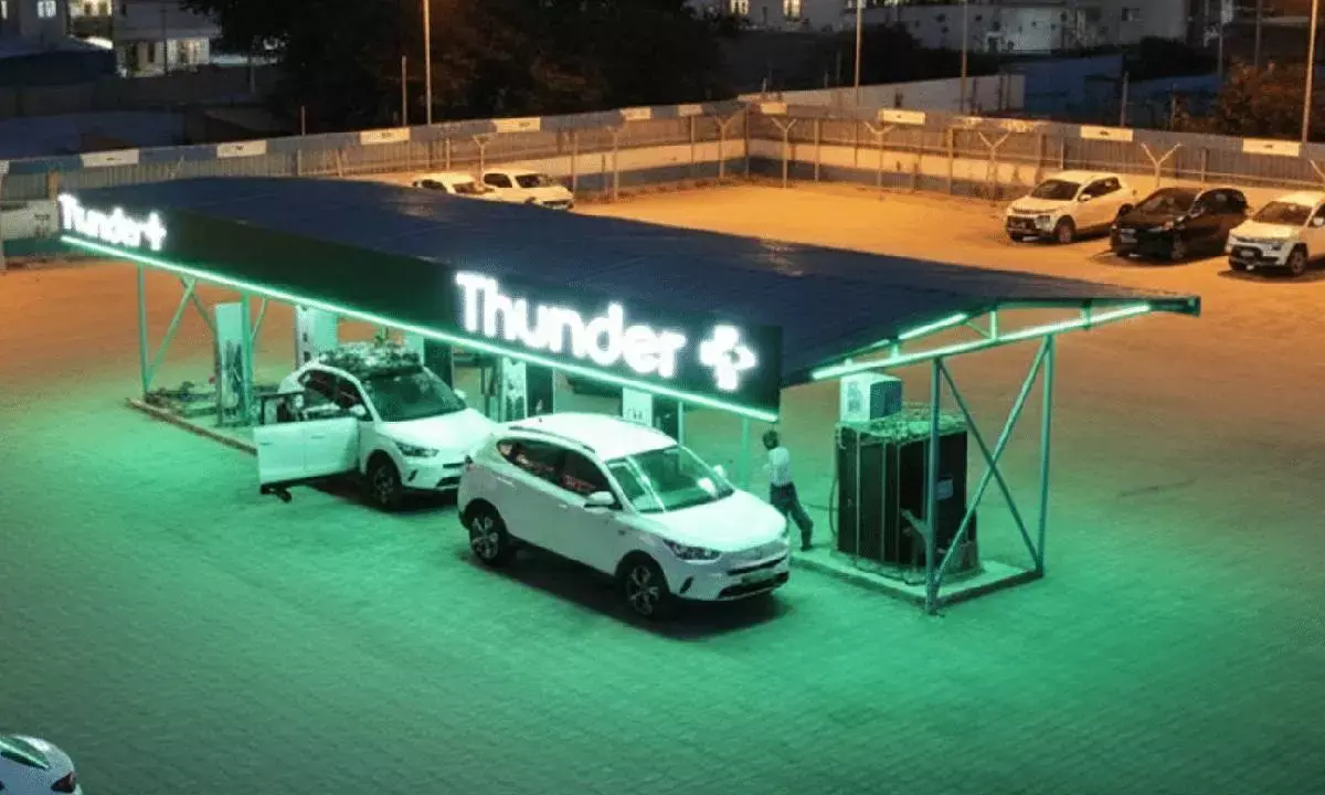 ThunderPlus turns vacant land into a fast EV charging hub