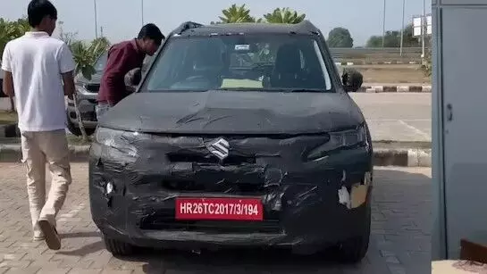 2026 Maruti Brezza Facelift Spotted Testing With 6-Speed Manual and Fresh Design Changes 2026 Maruti Brezza Facelift Spotted Testing With 6-Speed Manual and Fresh Design Changes
