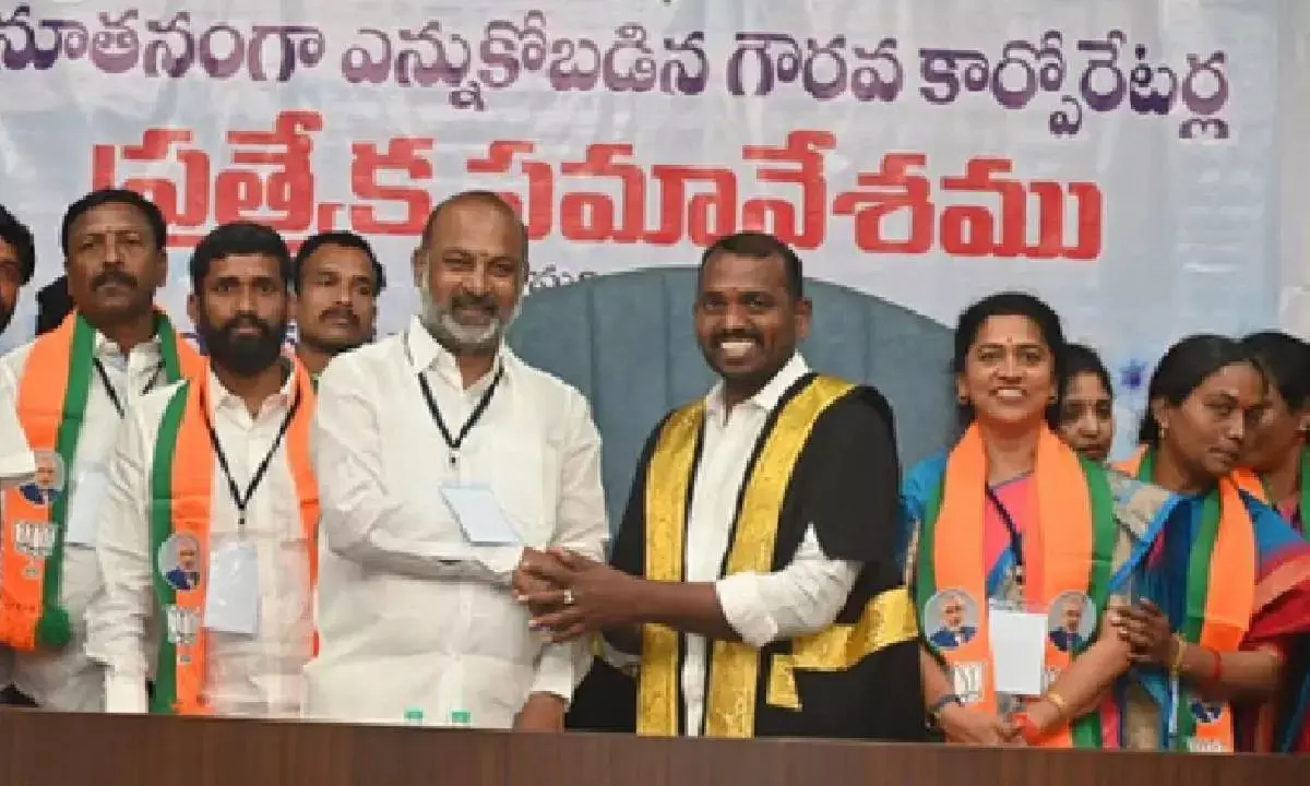BJP wins Mayor’s post in Karimnagar, Cong bags Nizamabad