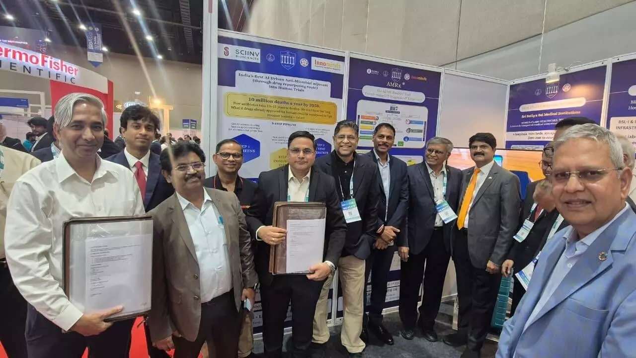 Hyderabad-based SCIINV develops first AI-driven anti-microbial Hyderabad-based SCIINV develops first AI-driven anti-microbial