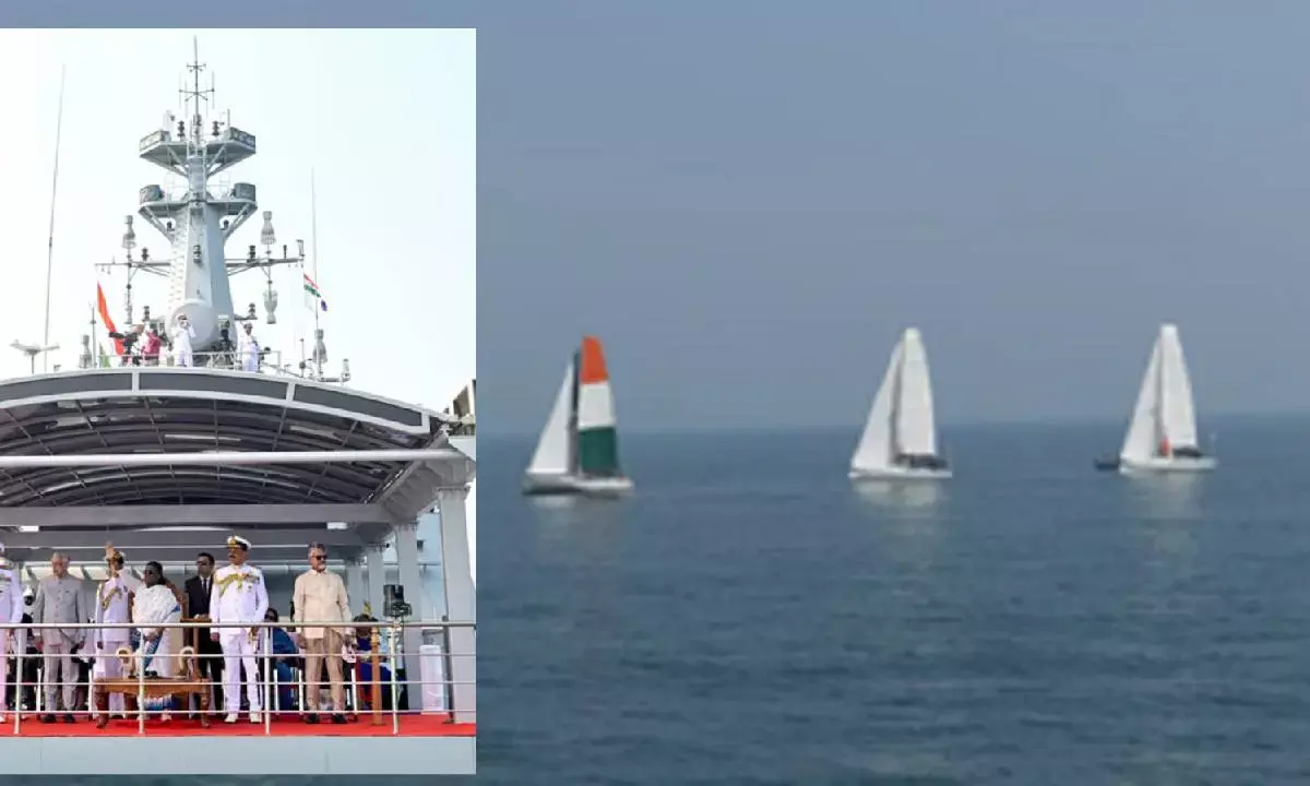 Navy vigilant in safeguarding India’s interests: Prez Murmu