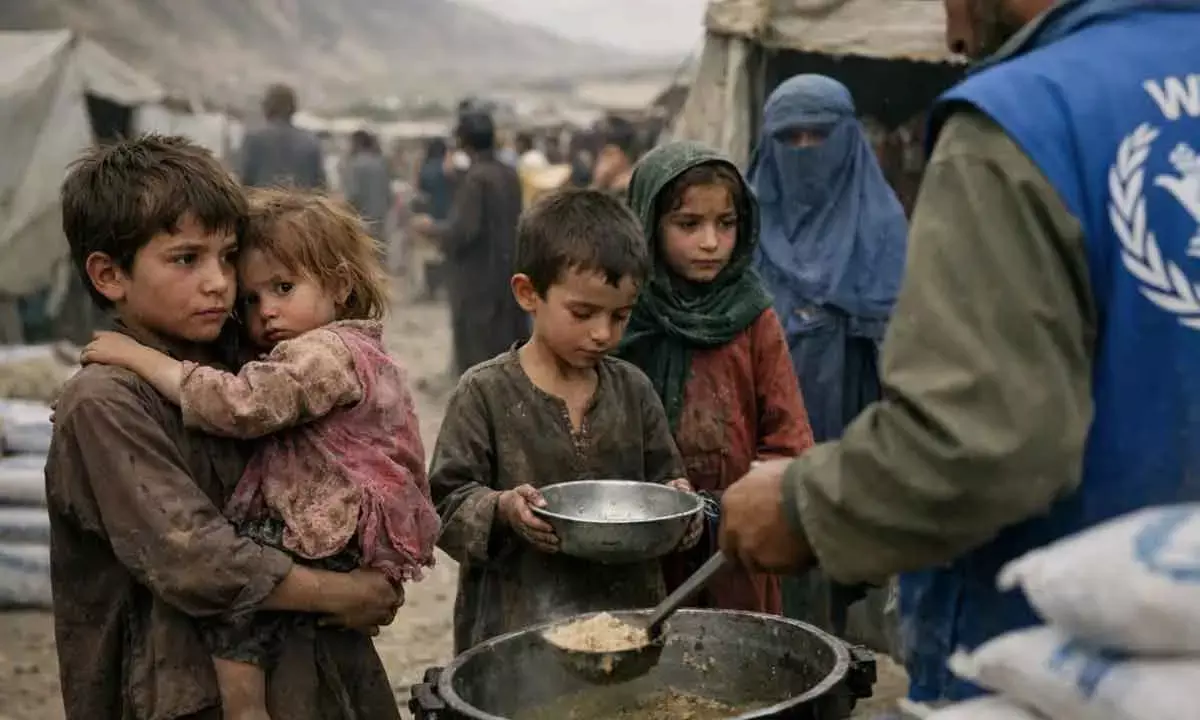 Afghanistan faces hunger crisis as aid cuts force WFP to turn away 3 in 4 kids