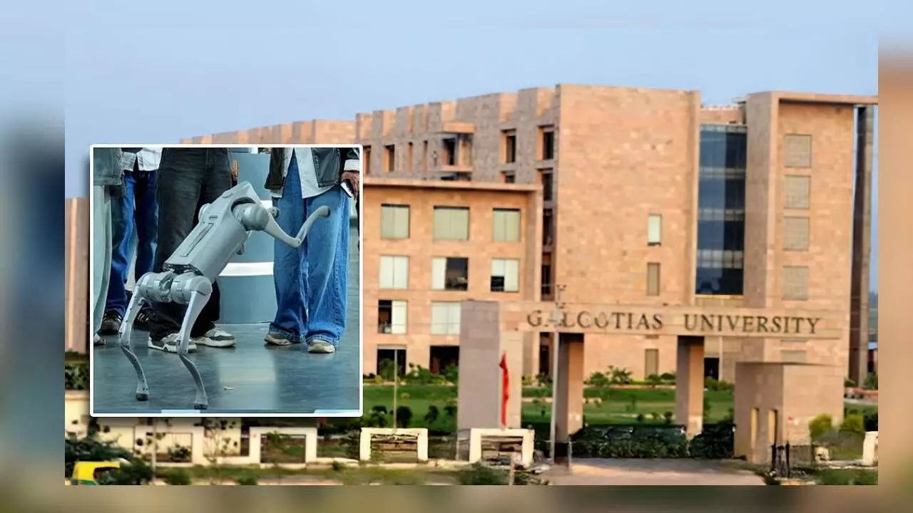 Galgotias asked to leave over Chinese robot display