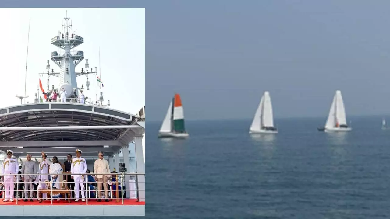 Navy vigilant in safeguarding India’s interests: Prez Murmu Navy vigilant in safeguarding India’s interests: Prez Murmu