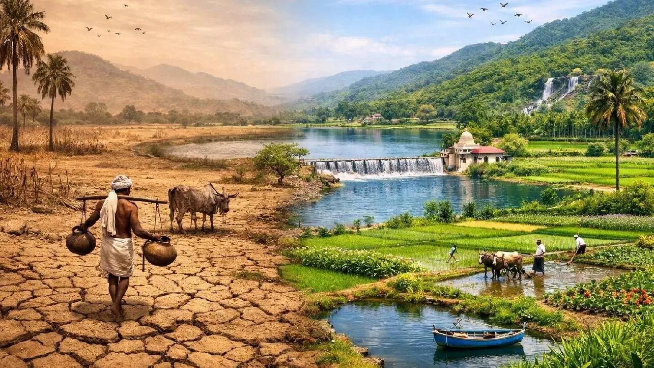 A tale of how a drought-prone district turned into water secure zone A tale of how a drought-prone district turned into water secure zone