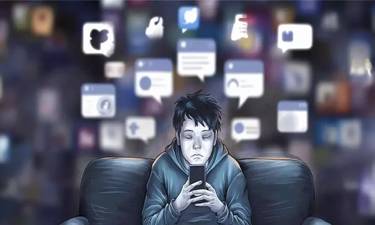 Social media can be addictive even for adults, but there are ways to cut back