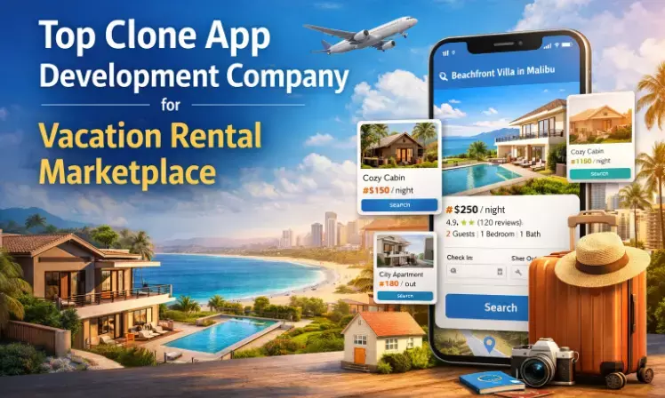 Top Clone App Development Company for Vacation Rental Marketplace