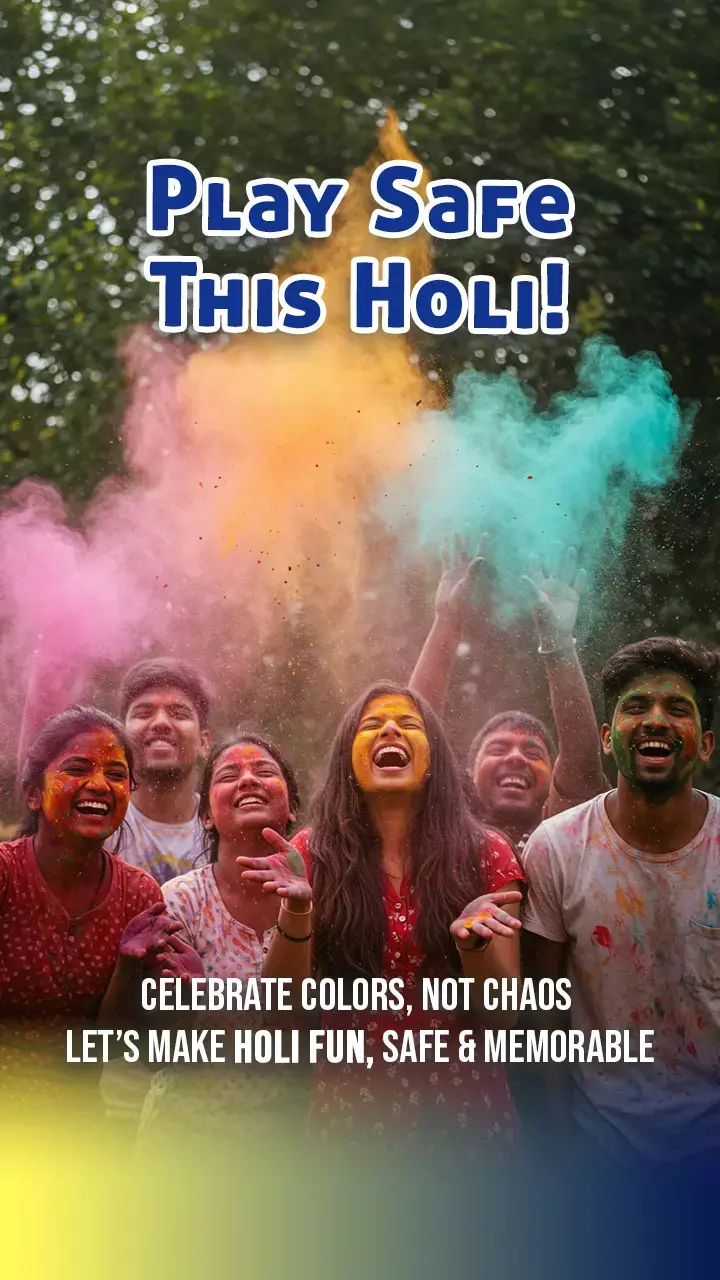 Play Safe This Holi: Essential Tips for a Safe, Eco-Friendly & Happy Celebration
