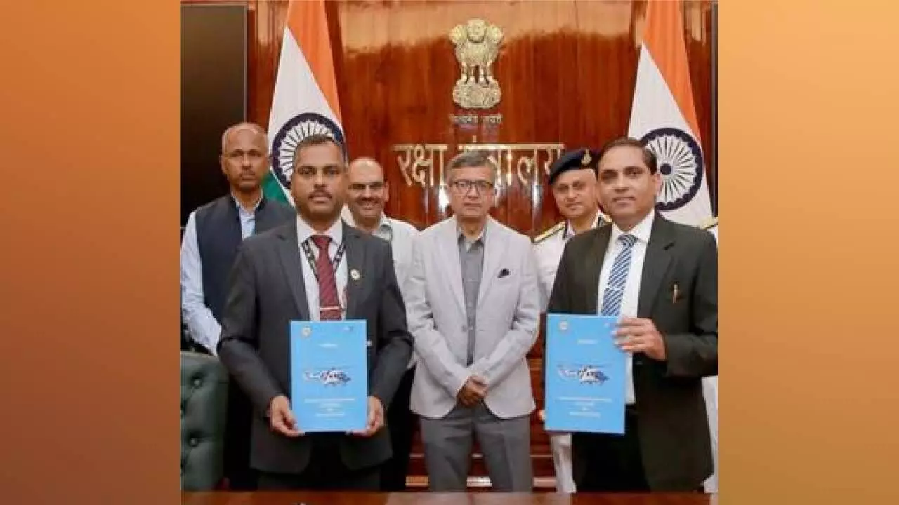 Mod signs Rs 5,083 crore deals to acquire coast guards helicopters & missiles for Navy Mod signs Rs 5,083 crore deals to acquire coast guards helicopters & missiles for Navy
