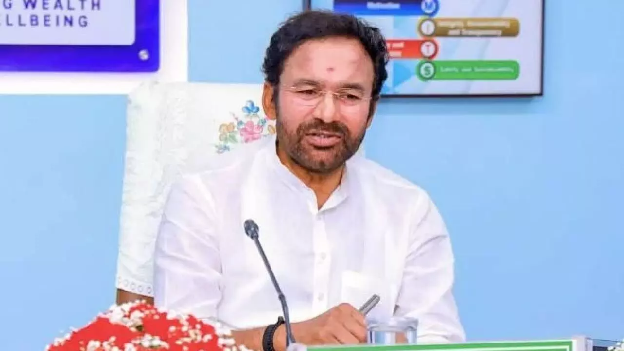 Kishan Reddy seeks white paper on Telangana finances ahead of Budget Session Kishan Reddy seeks white paper on Telangana finances ahead of Budget Session
