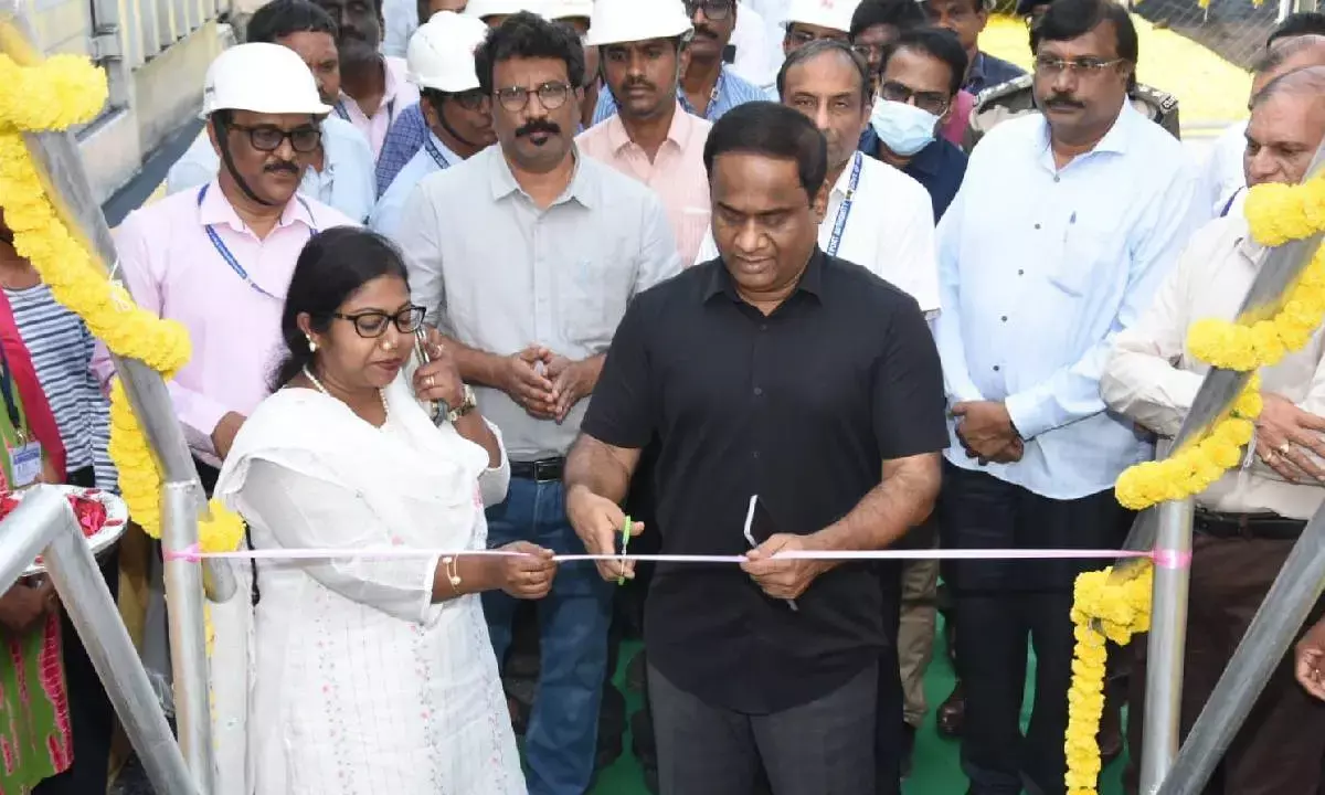 Visakha Port opens low voltage shore power system